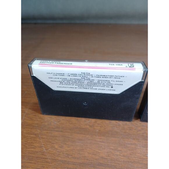 Carly Simon Spoiled Girl Cassette Tape Lot Of 5 CBS Excellent Condition - Picture 7 of 9